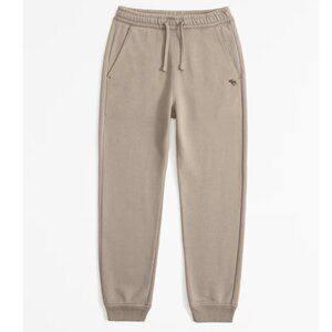 Abercrombie Essential Icon Joggers, Tan, Boys Size 11/12
